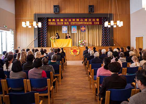 Image for article Практикующие делятся уразумением на Конференции Фалунь Дафа 2016 года в Швеции