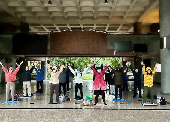 Image for article Тайвань. Коллективное выполнение упражнений ранним утром в Тайюане