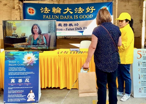 Image for article Жители Сиднея высоко оценили чистую и позитивную энергию Фалунь Дафа