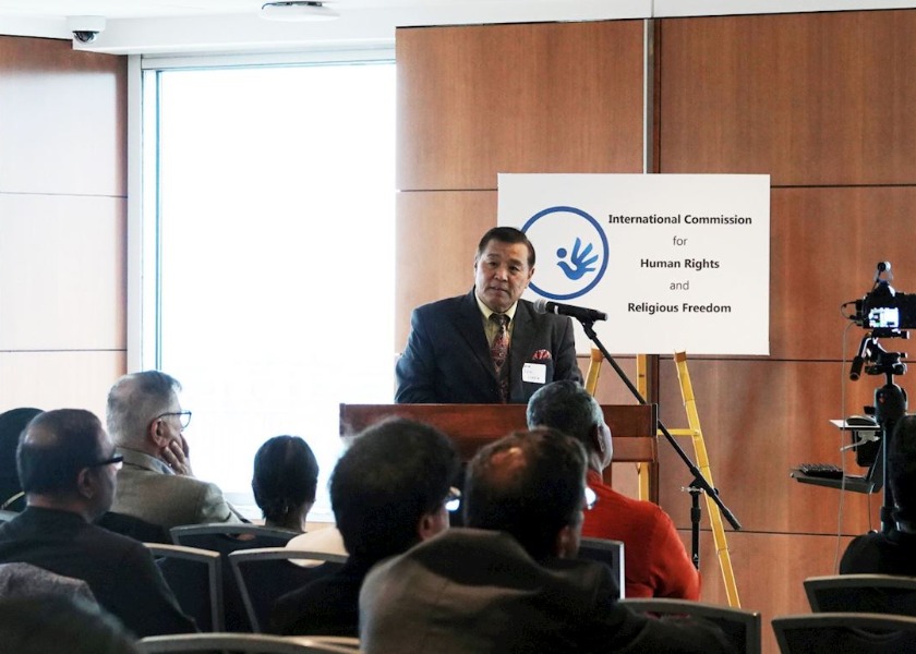 Image for article Вашингтон, Округ Колумбия. В ходе конференции Международной комиссии по правам человека и свободе вероисповедания был поднят вопрос о геноциде Фалуньгун