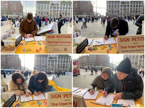 Image for article «Это преступление против человечности», – жители Амстердама осуждают преследование Фалунь Дафа в День прав человека