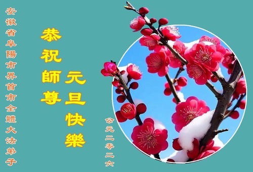 Image for article Практикующие Фалунь Дафа из провинций Аньхой и Цзянси желают уважаемому Учителю Ли Хунчжи счастливого Нового года (52 поздравления)