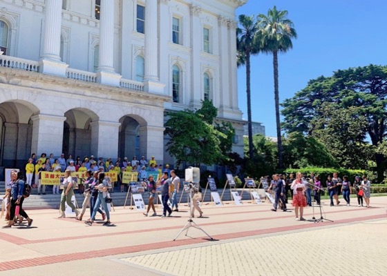 Image for article Калифорния. Последователи Фалуньгун проводят мероприятия, призывающие положить конец двадцатилетнему преследованию