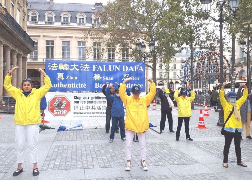Image for article Парижанин: Фалунь Дафа может изменить сердца людей
