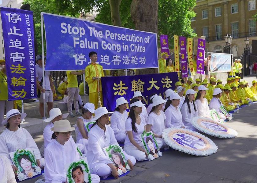 Image for article Лондон. Высокопоставленные лица и общественность осуждают продолжающееся 23 года преследование Фалунь Дафа компартией Китая