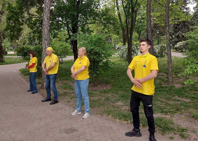 Image for article Кишинев. Празднование Всемирного Дня Фалунь Дафа в столице Молдавии