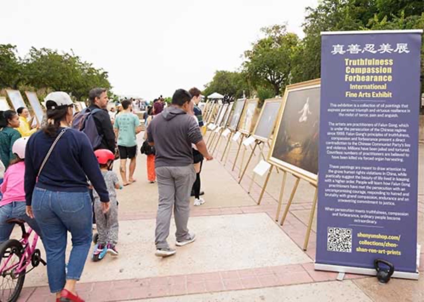 Image for article Сан-Диего, США. В парке Бальбоа прошла международная художественная выставка «Искусство Чжэнь Шань Жэнь»