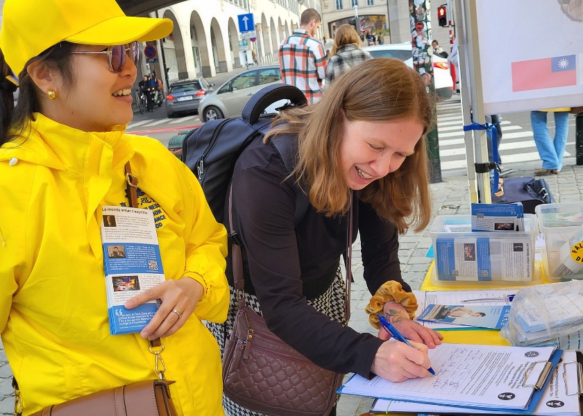 Image for article Бельгия. Люди осуждают политику насильственного извлечения органов, осуществляемую компартией Китая