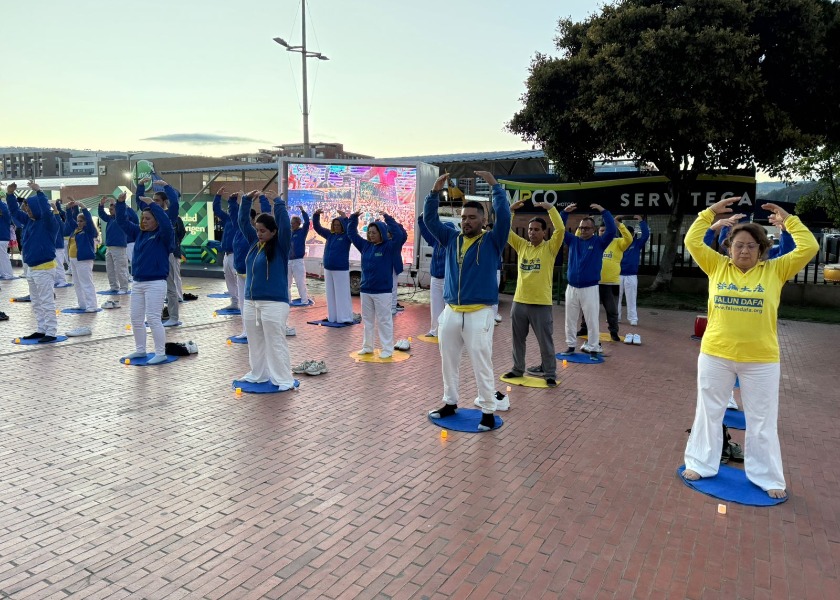 Image for article Колумбия. Местные жители восхищены красотой Фалунь Дафа