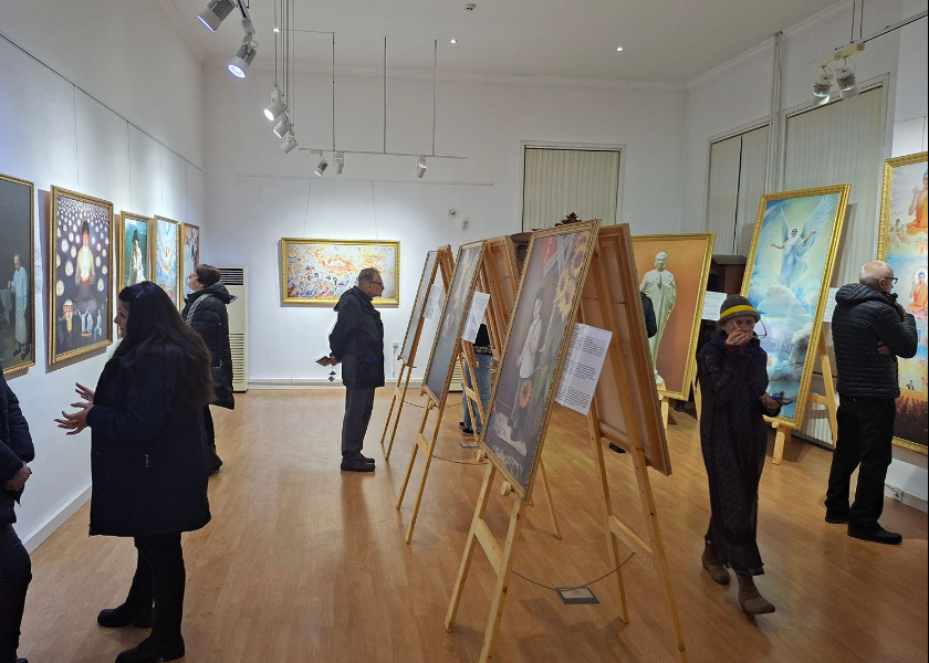 Image for article Болгария. Международная художественная выставка «Искусство Чжэнь Шань Жэнь» пользуется популярностью в городе Русе
