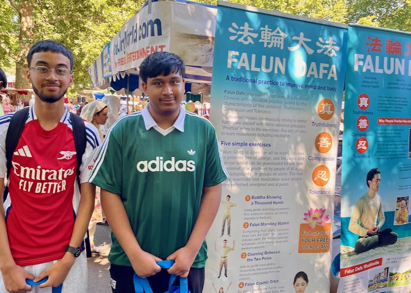 Image for article На фестивале Camden Mela в Лондоне люди поддерживают принципы «Истина, Доброта, Терпение»