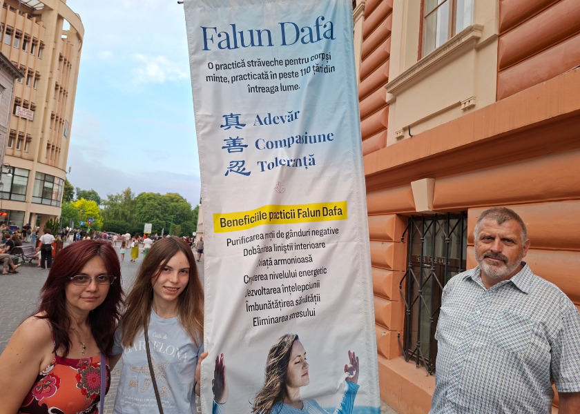 Image for article Румыния. Люди знакомятся с Фалунь Дафа и дают высокую оценку его руководящим принципам